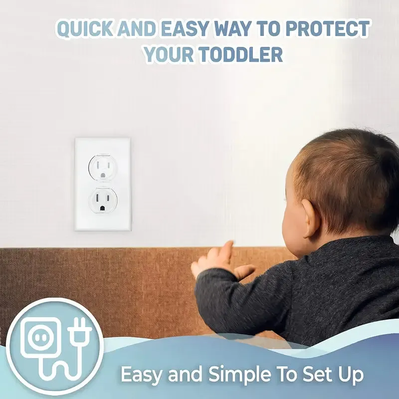 10pcs Child-Proof Outlet Cover Set