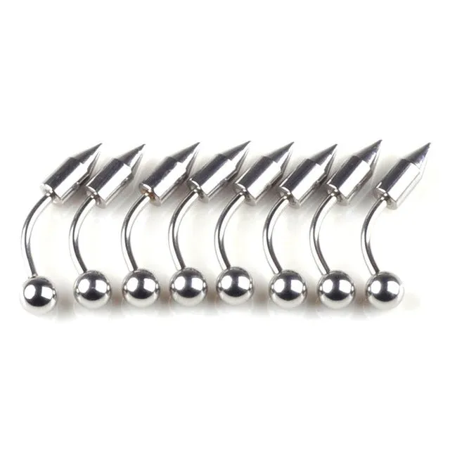 5pcs/10pcs Surgical Steel Belly Button Bars