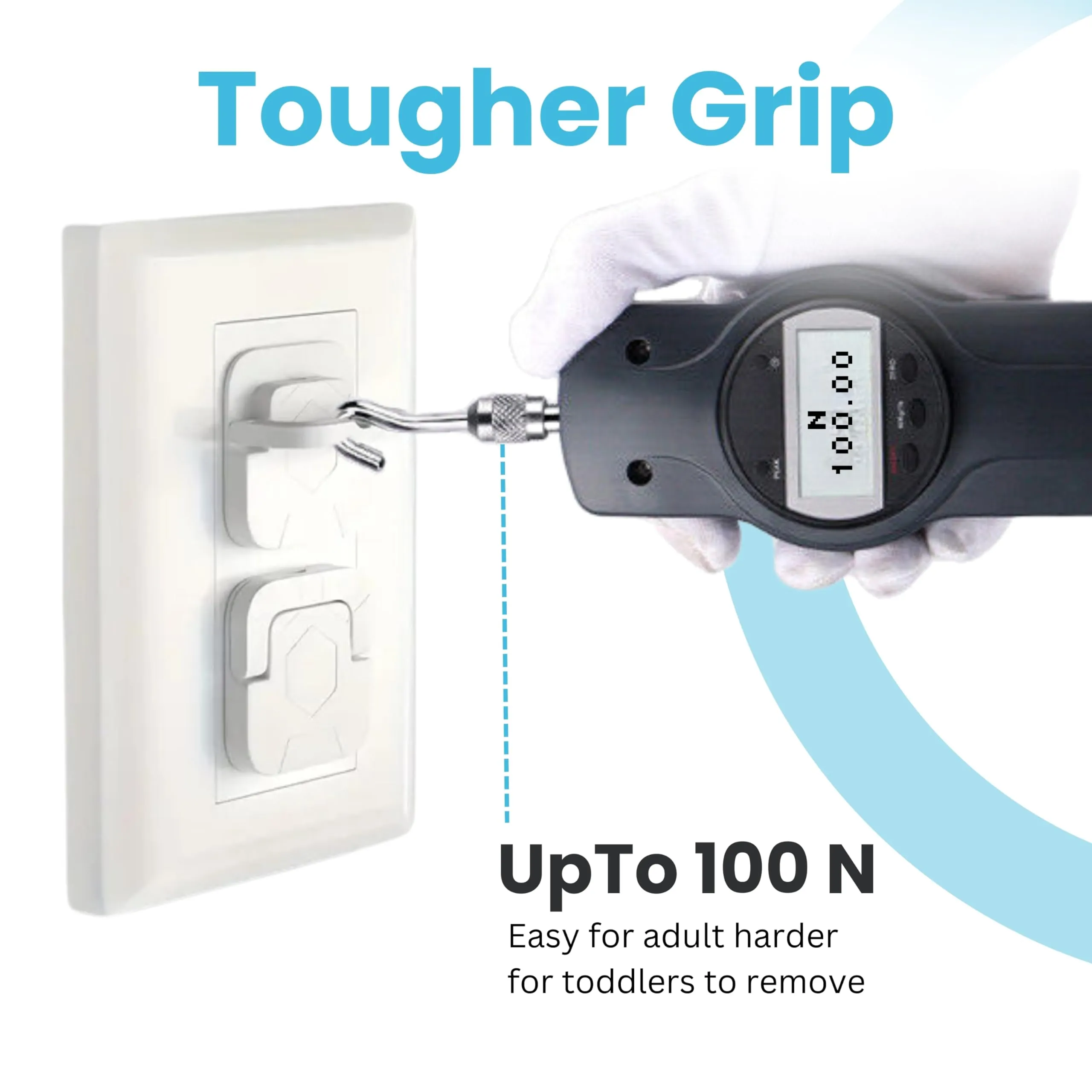 60 Pack Outlet Covers Baby Proofing with Pull Handle- Plug Covers Baby Proofing- White Baby Proof Outlet Covers 3 Prong Child Proof Outlet Cover- Shock Prevent Plug Protectors Baby Proof Plug Covers 60 Count