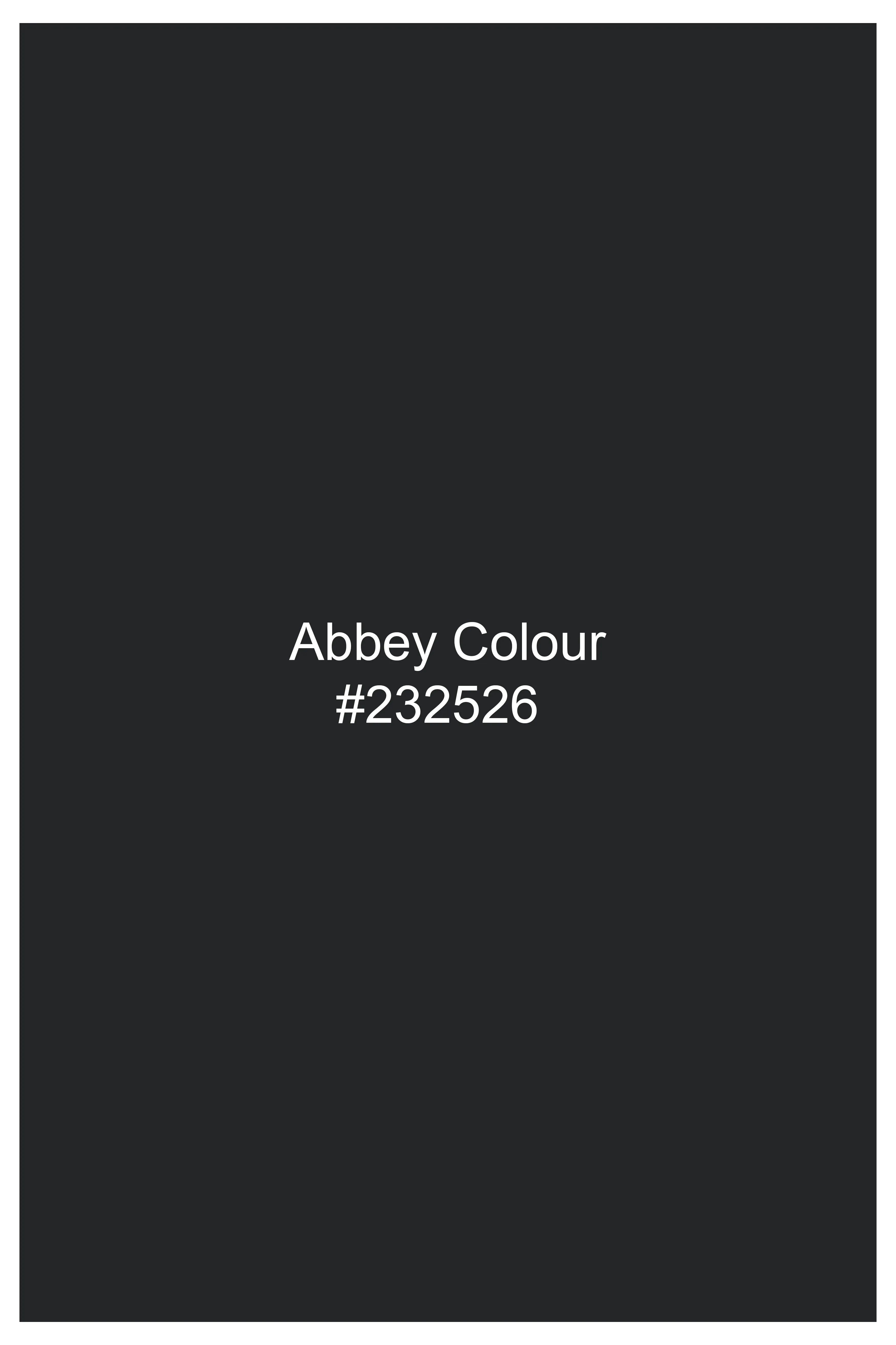Abbey Gray Subtle Checkered Wool Rich Waistcoat