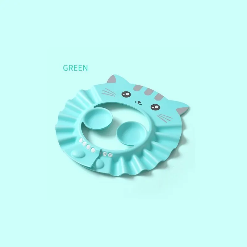 Adjustable Baby Shower Cap with Ear Protection