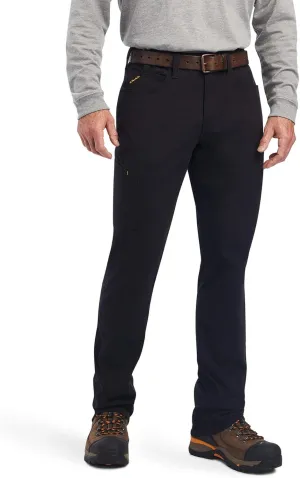 ARIAT Men's Rebar M4 Relaxed Durastretch Made Tough Stackable Straight Leg Pant