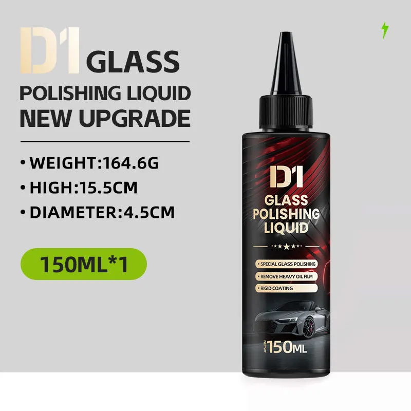 Auto Glass Scratch Care Polishing Fluid  Scratch-Free, Crystal-Clear Views! 