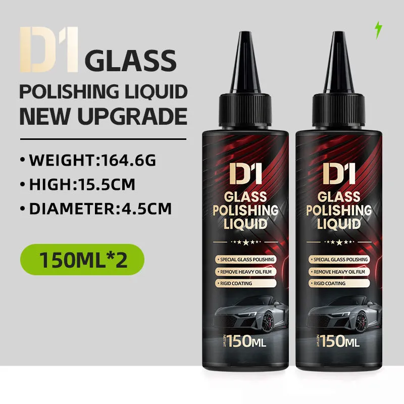 Auto Glass Scratch Care Polishing Fluid  Scratch-Free, Crystal-Clear Views! 