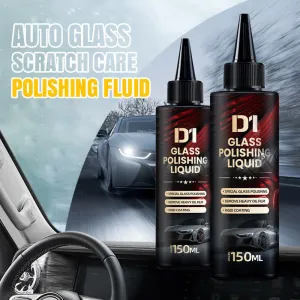 Auto Glass Scratch Care Polishing Fluid  Scratch-Free, Crystal-Clear Views! 