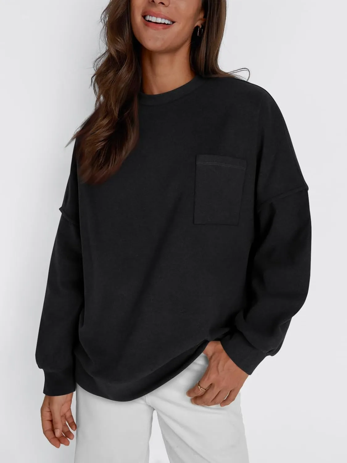AUTOMET Womens Oversized Sweatshirts Long Sleeve Crewneck Shirts Comfy Sweaters Tops Fall Outfits Fashion Winter Clothes 2024