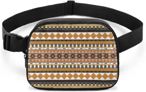 Aztec Fanny Packs for Women Fashion Waist Pack Fashion Practical Waist Bag with Zipper Closure for Women Travel Sports Cycling Workout Nice Birthday Gifts for Lover Cell Phone Bag