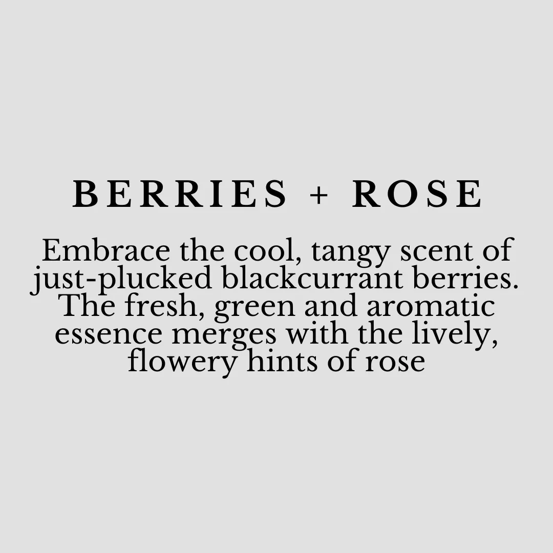 Berries   Rose - 4 oz Amber Glass Room Linen Spray- Gold Top