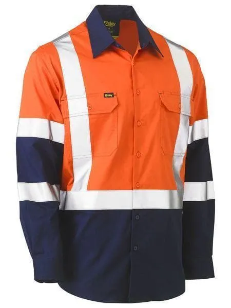 Bisley 3m X Taped Hi Vis Cool Lightweight Shirt BS6696XT