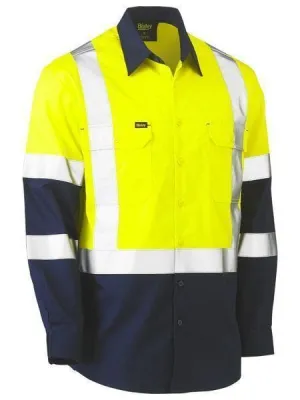 Bisley 3m X Taped Hi Vis Cool Lightweight Shirt BS6696XT