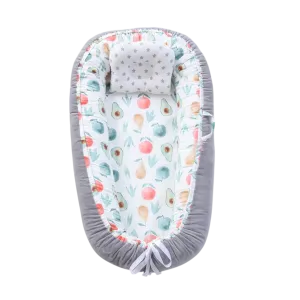 Bitsy-Boo Newborn Bed Nest Baby Lounger Fruits