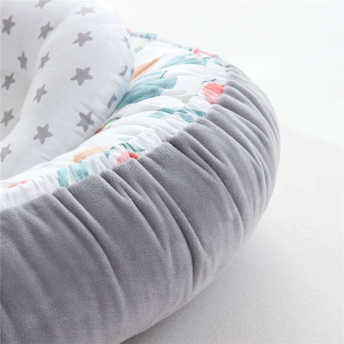 Bitsy-Boo Newborn Bed Nest Baby Lounger Fruits