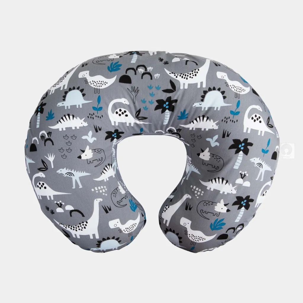 Boppy Original Support Nursing Pillow - Gray Dinosaurs