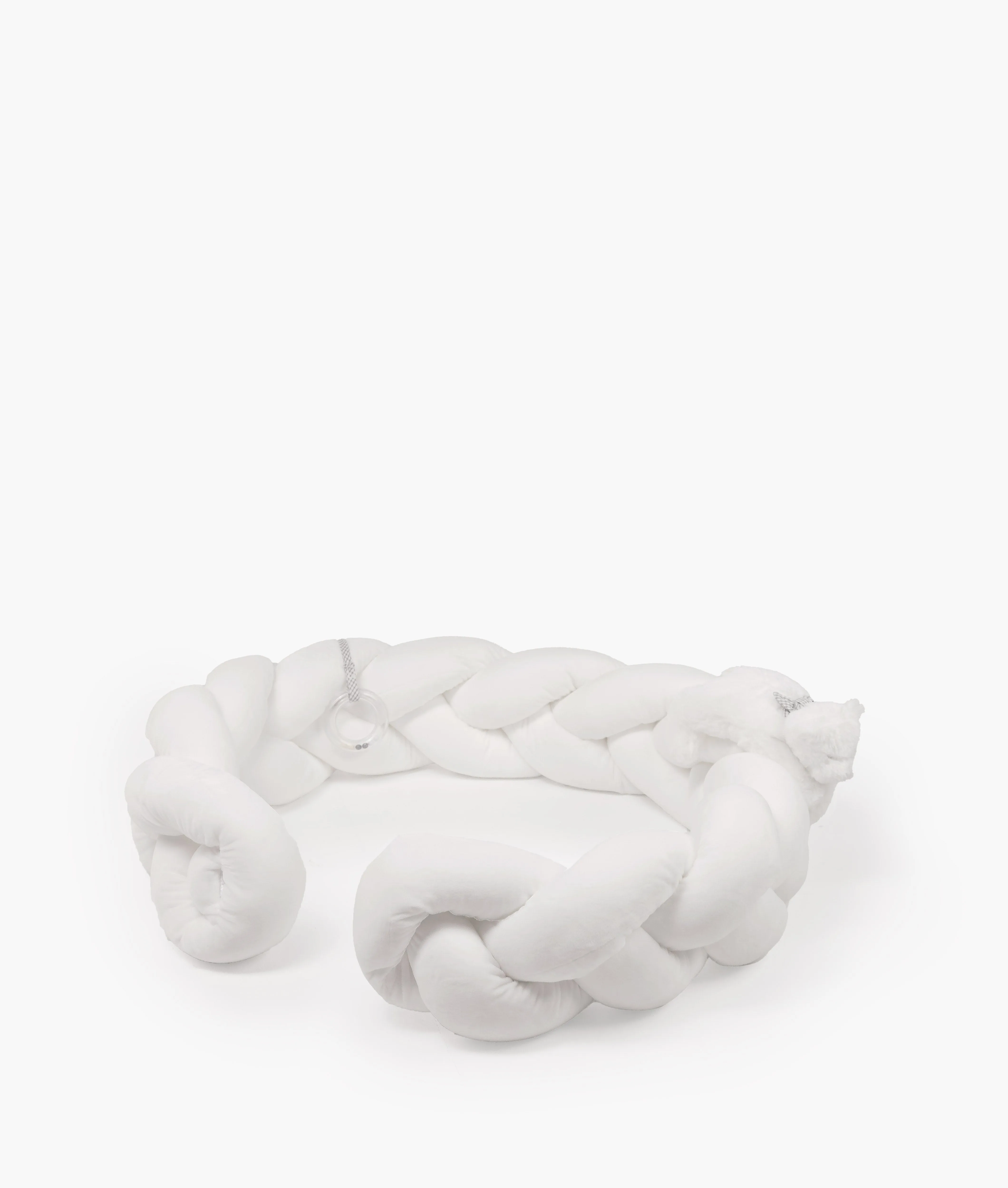 Braided Bumper - White