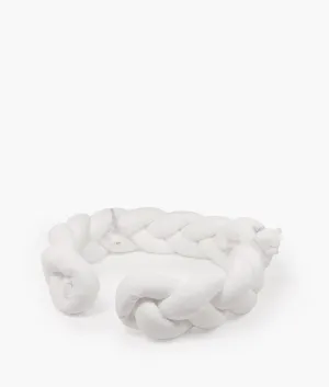 Braided Bumper - White