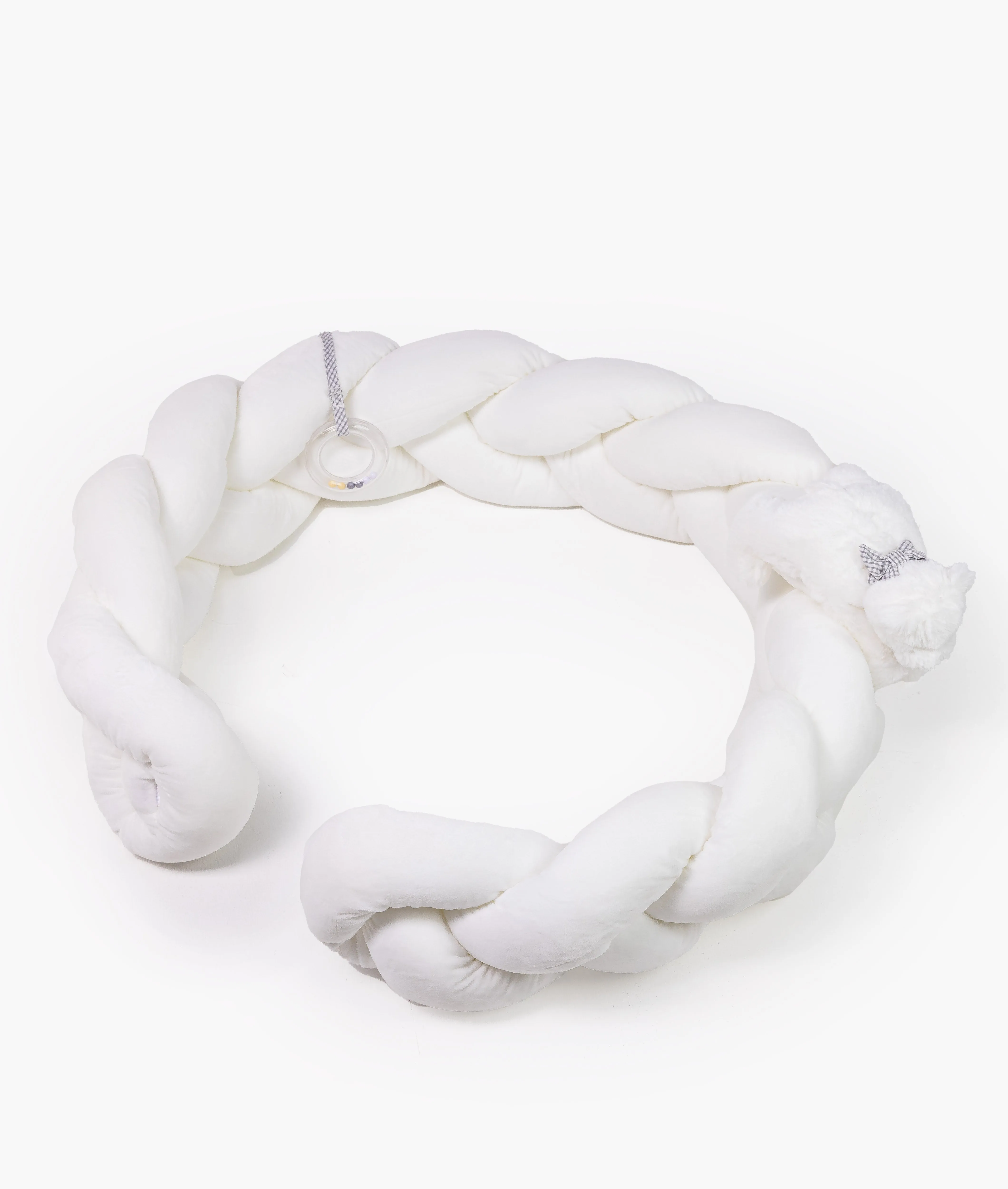 Braided Bumper - White