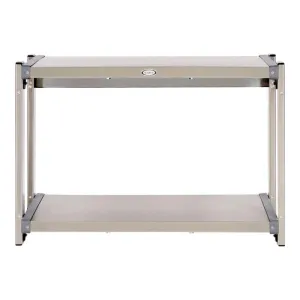 Cadco CMLW-2 23 1/4" x 15 1/4" x 16 1/4" 2-Level Electric Countertop Warming Shelf - 120V