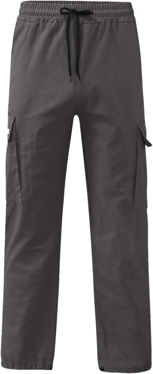 Cargo Pant for Men Casual Baggy Hiking Pants Lightweight Relaxed Fit Outdoor Stretch Workout Jogger with Multi Pocket