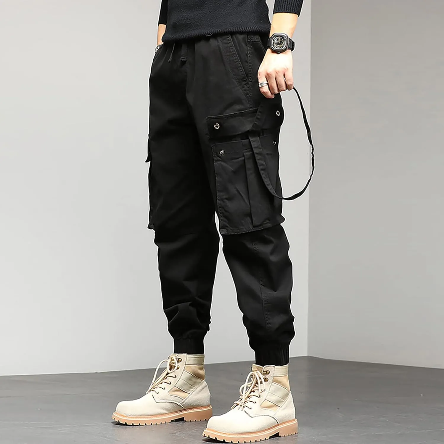 Cargo Pants for Men Big and Tall, Jeans Pants Tooling Camouflage Pants Men's Lightweight Relaxed Fit Cargo Pant Mens