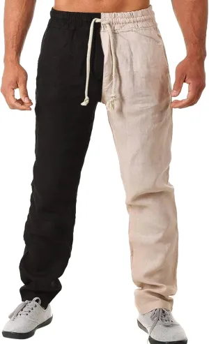 Cargo Pants for Men Relaxed Fit Pants Thin Straight Leg Trousers Lightweight Multi-Pocket Men's Casual Cargo Pants