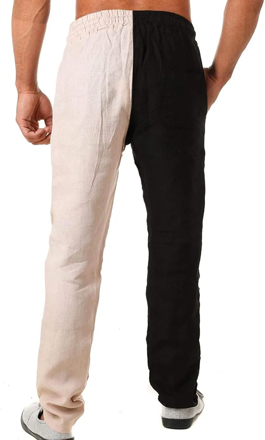Cargo Pants for Men Relaxed Fit Pants Thin Straight Leg Trousers Lightweight Multi-Pocket Men's Casual Cargo Pants