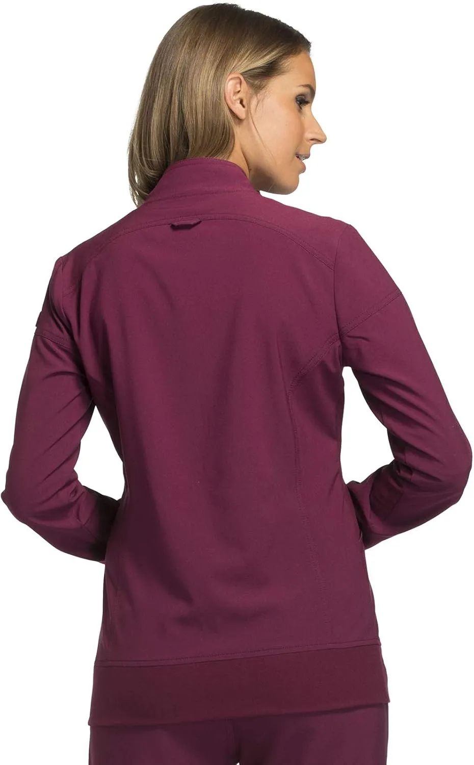 Cherokee Scrub Jackets For Woman with Zip Front, 360 Stretch Fabric - CK303