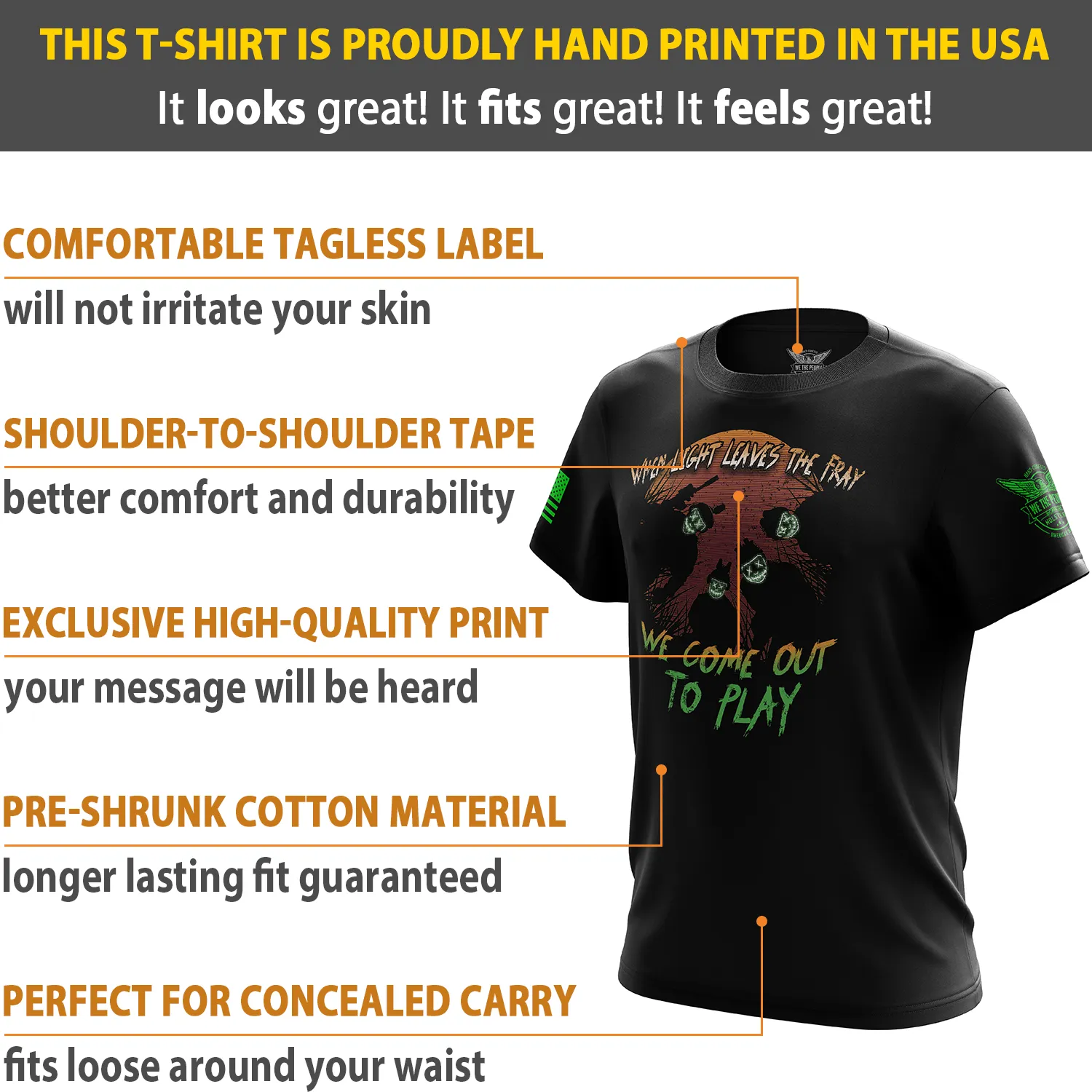 Come Out To Play Short Sleeve Shirt