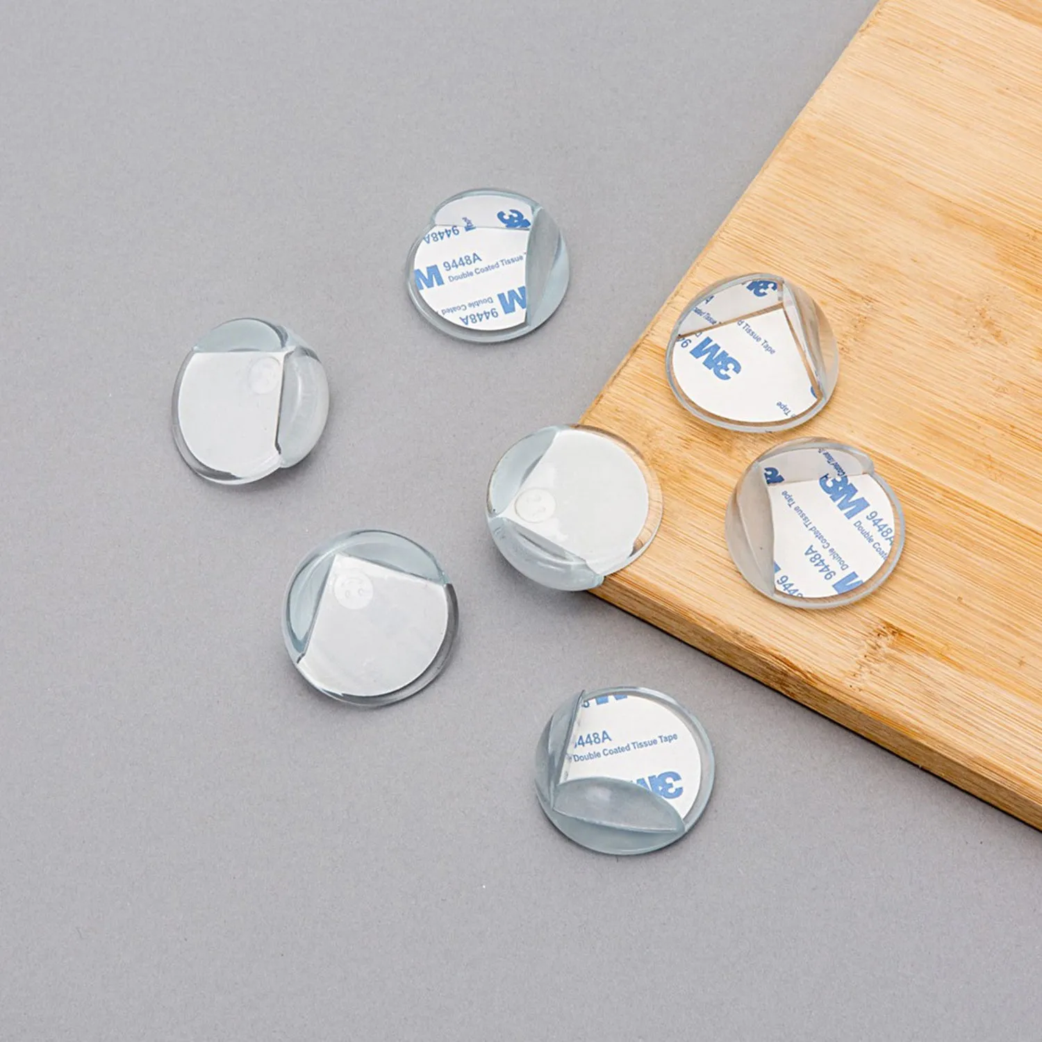 Corner Guards Clear Corner Protectors High Resistant Adhesive (Pack of 4Pc)