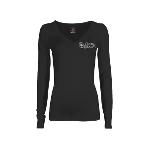 Crystal Logo Long-Sleeve T-Shirt