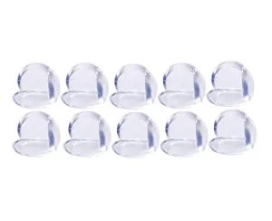 Electomania Table Corner Edge Protection Cover Baby Safety Silica Gel Protector 10 in 1 Set (Transparent)