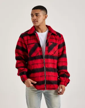 EPTM Mohair Zip-Up Flannel