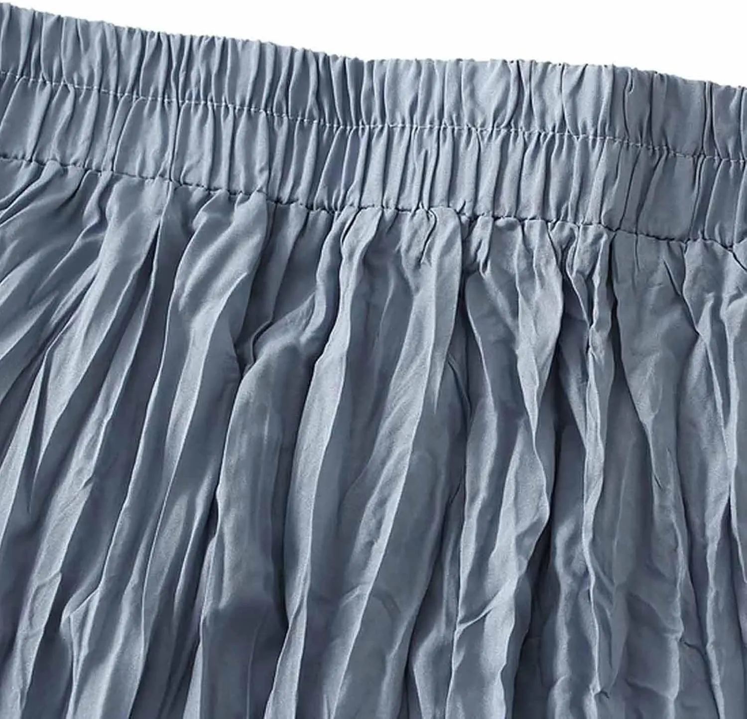 Fall Skirts for Women 2024 Pleated Swing Elastic Summer Long Skirt Casual Flowy a Line Spring Fall Midi Skirts