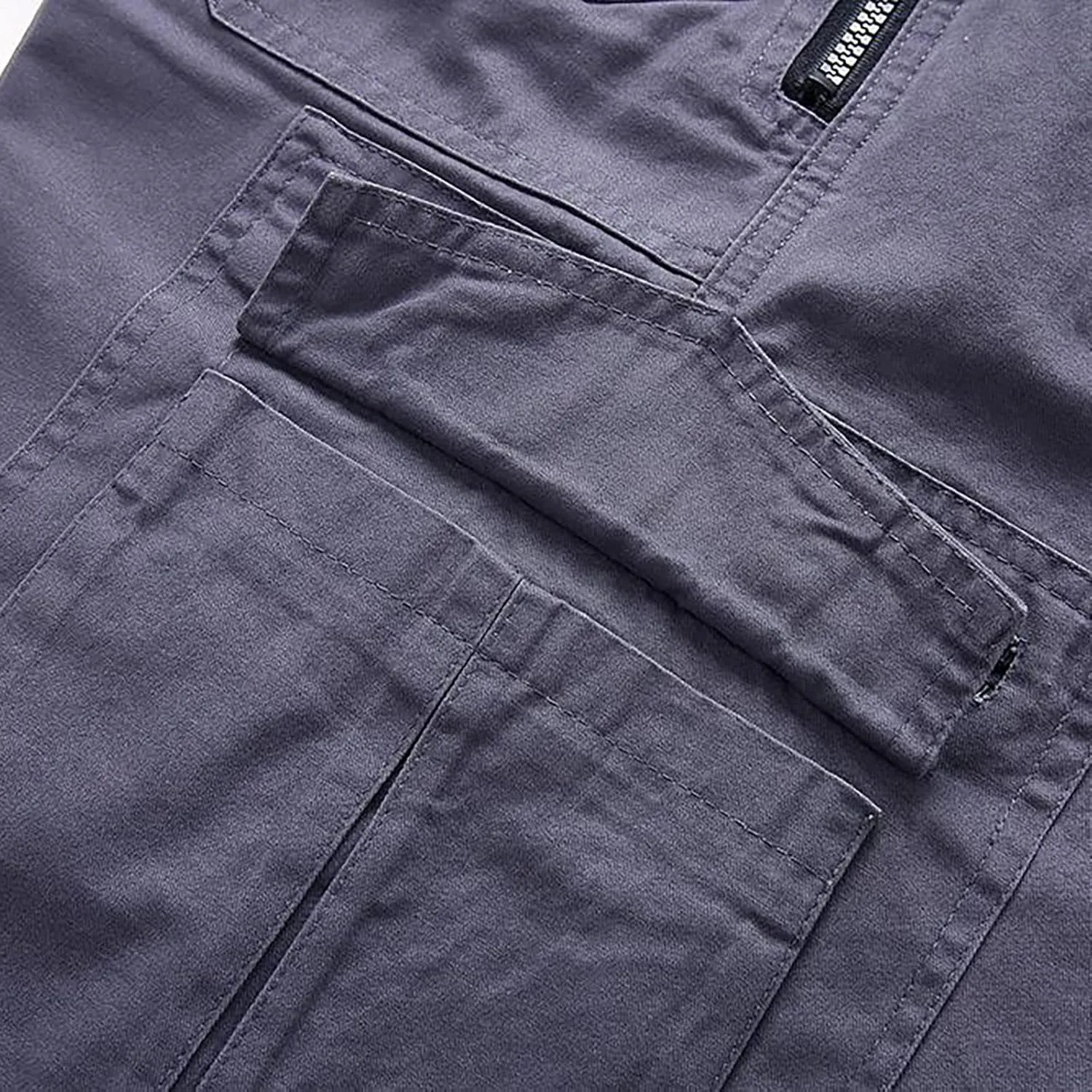 FZVYD Grey Dress Pants Mens Casual Elastic Drawstring Cargo Pants Lightweight Relaxed Fit Cotton Workout Sweatpants 2023