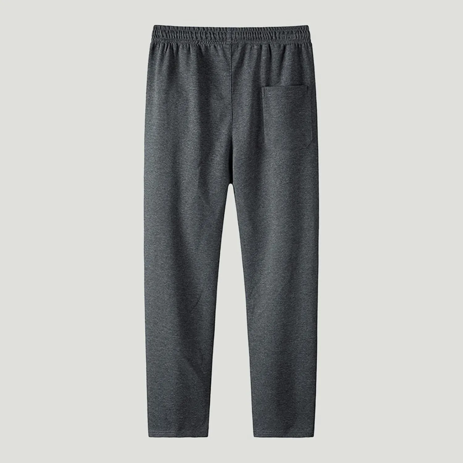 FZVYD Mens Pants Casual Mens Casual Elastic Drawstring Cargo Pants Lightweight Relaxed Fit Cotton Workout Sweatpants 2023