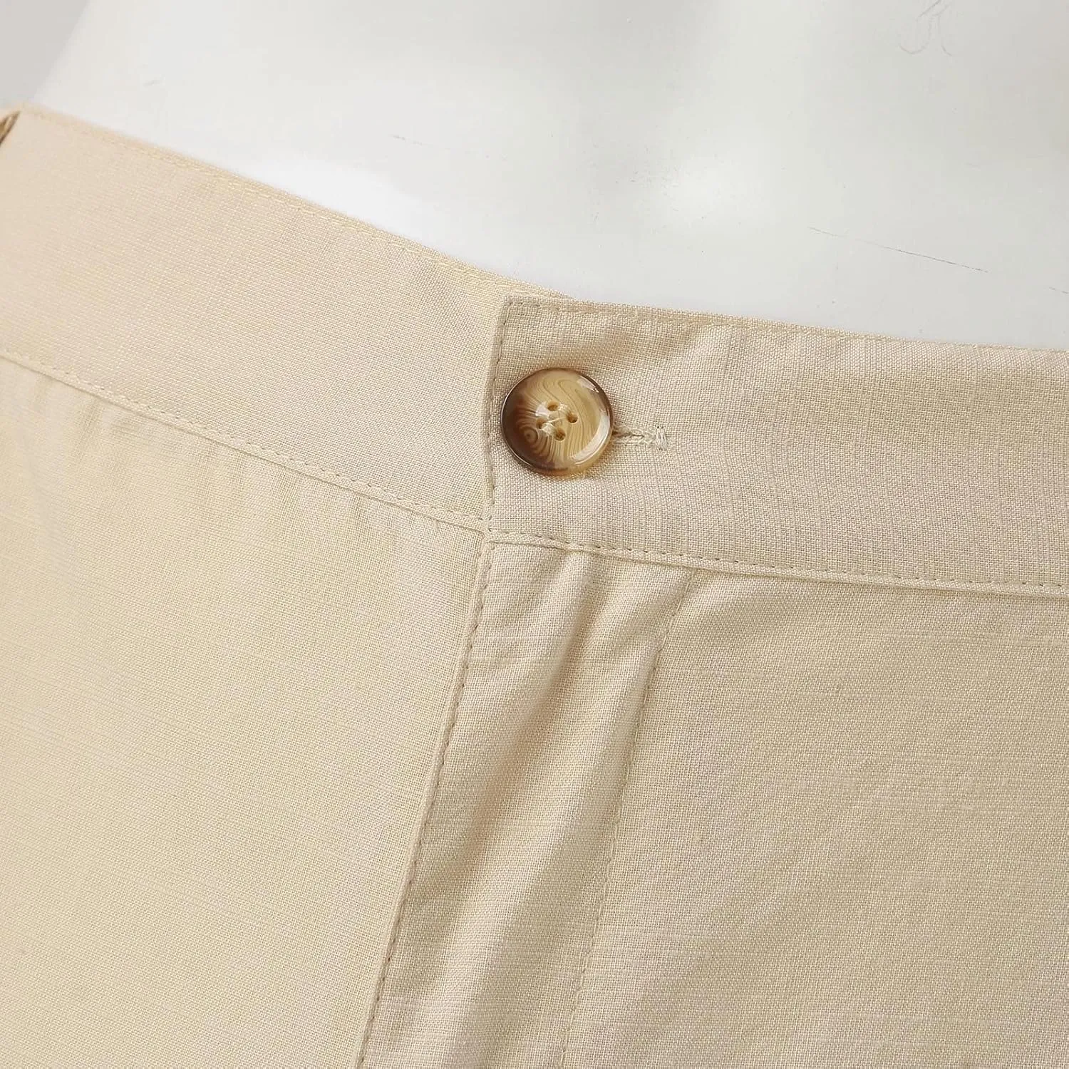 FZVYD Men's Stretch Pants Mens Casual Elastic Drawstring Cargo Pants Lightweight Relaxed Fit Cotton Workout Sweatpants 2023