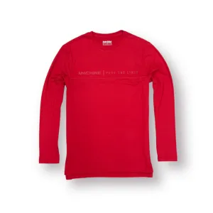 Grant City Performance Long Sleeve Top - Red