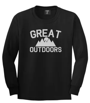 Great Outdoors Camping Mens Long Sleeve T-Shirt