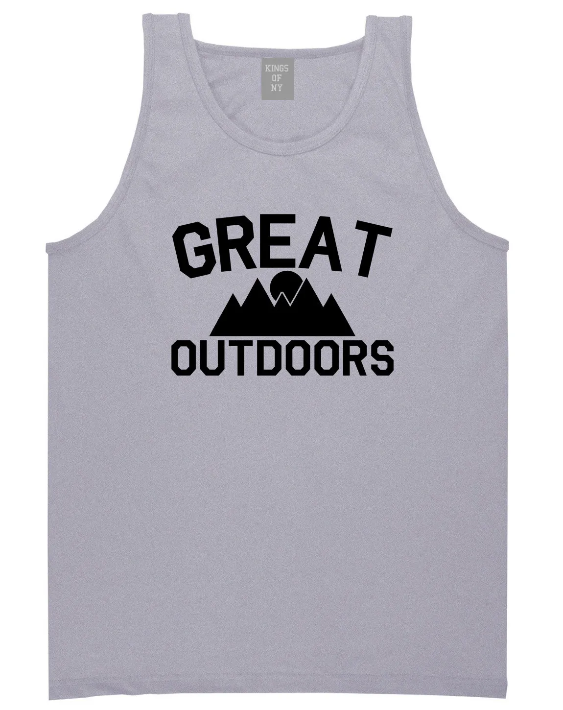 Great Outdoors Camping Mens Tank Top Shirt