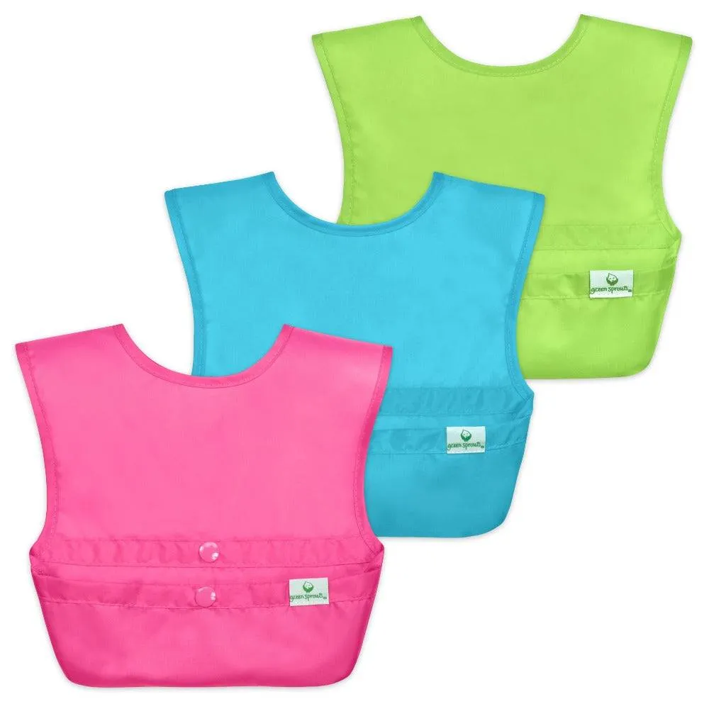 Green Sprouts | Bibs Snap & Go Easy Wear  (3 pack)