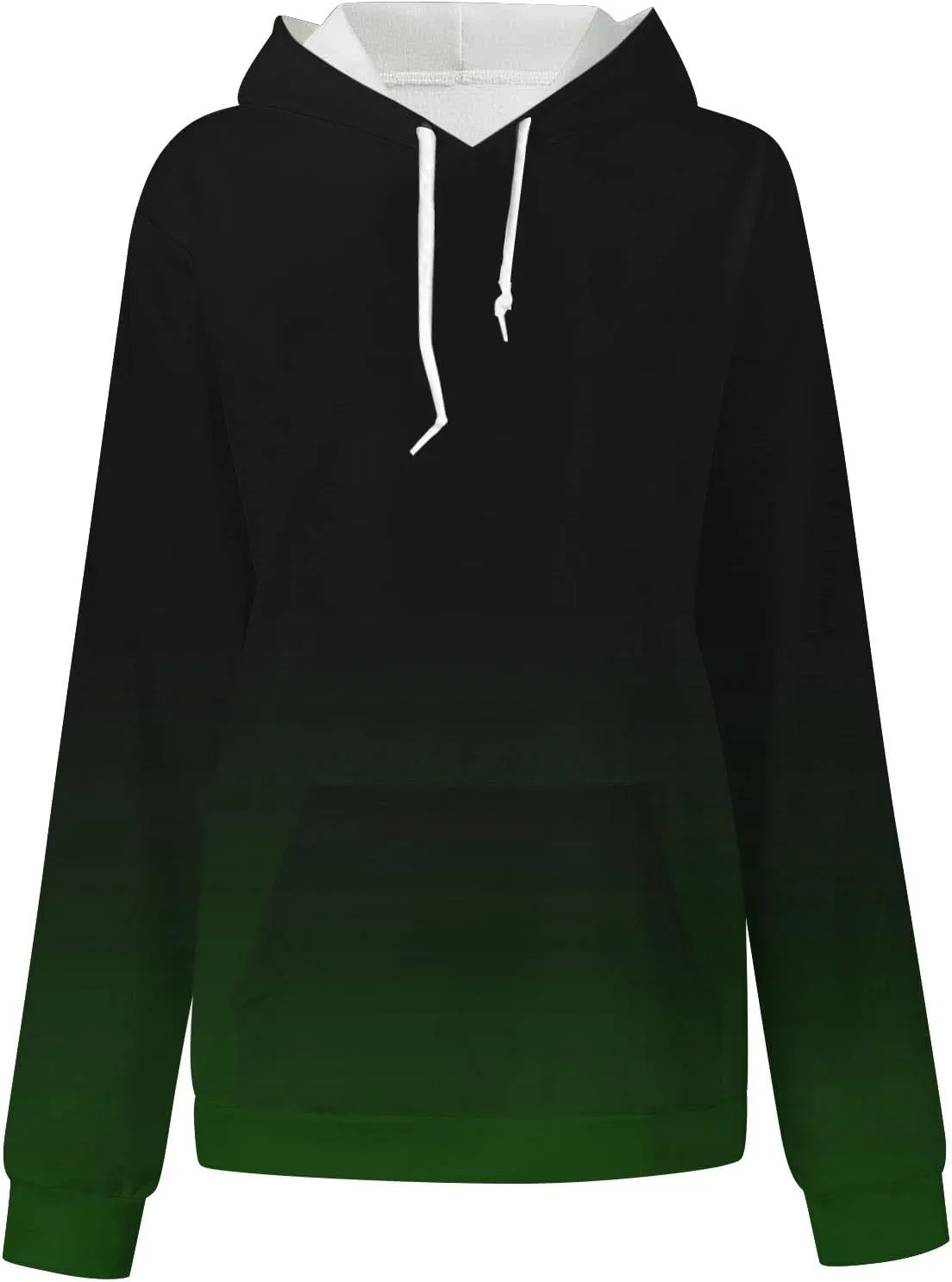 Hoodies for Women Casual Crewneck Oversized Pullover Sweaters Comfy Fall Fashion Outfits Clothes with Pocket