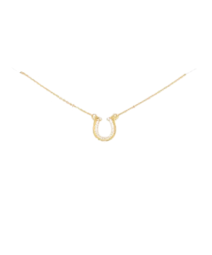 Horseshoe Accent Necklace