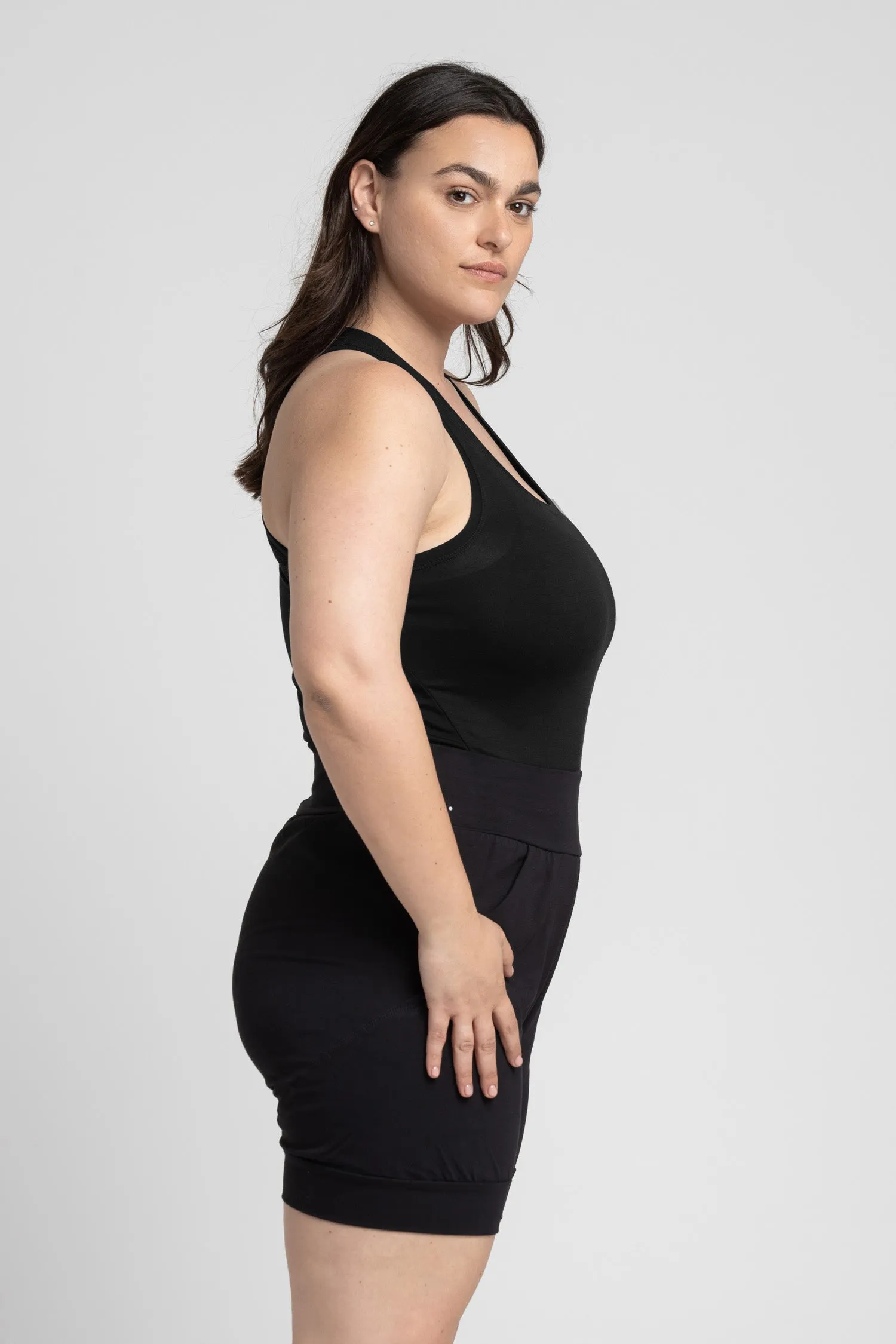 I'mPerfect Organic Cotton Racer Tank Top 35%off