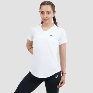 Impulse V-Neck Tee (White)