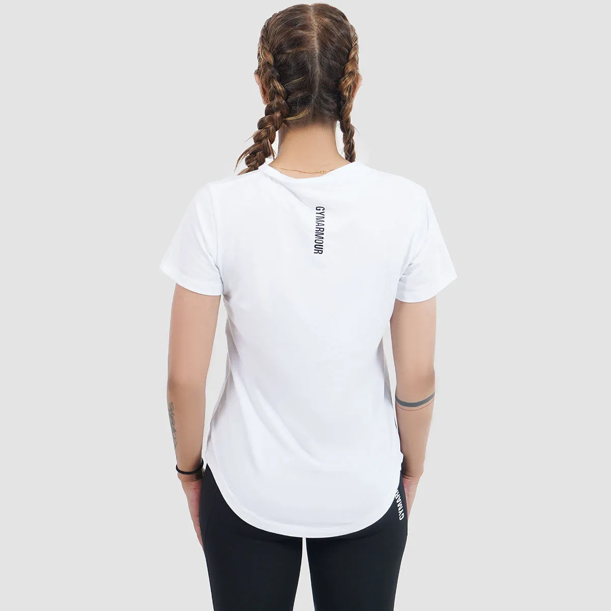 Impulse V-Neck Tee (White)