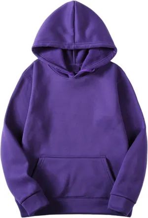jovati Women's Oversized Sweatshirt Hoodies Long Sleeve Hooded Pullover Tops With Pockets Teen Girls Preppy Clothes 2024