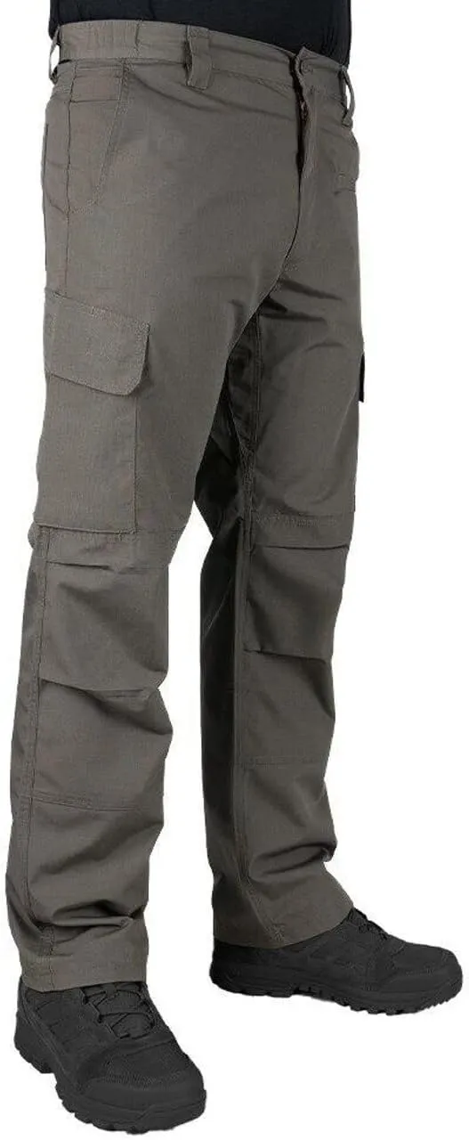 LAPG Men's Urban Ops Tactical Pants, Gusseted Crotch Cargo Pants, Ripstop Work Pants, Water & Stain Resistant Pants for Men