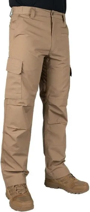 LAPG Men's Urban Ops Tactical Pants, Gusseted Crotch Cargo Pants, Ripstop Work Pants, Water & Stain Resistant Pants for Men
