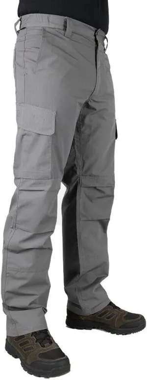 LAPG Men's Urban Ops Tactical Pants, Gusseted Crotch Cargo Pants, Ripstop Work Pants, Water & Stain Resistant Pants for Men