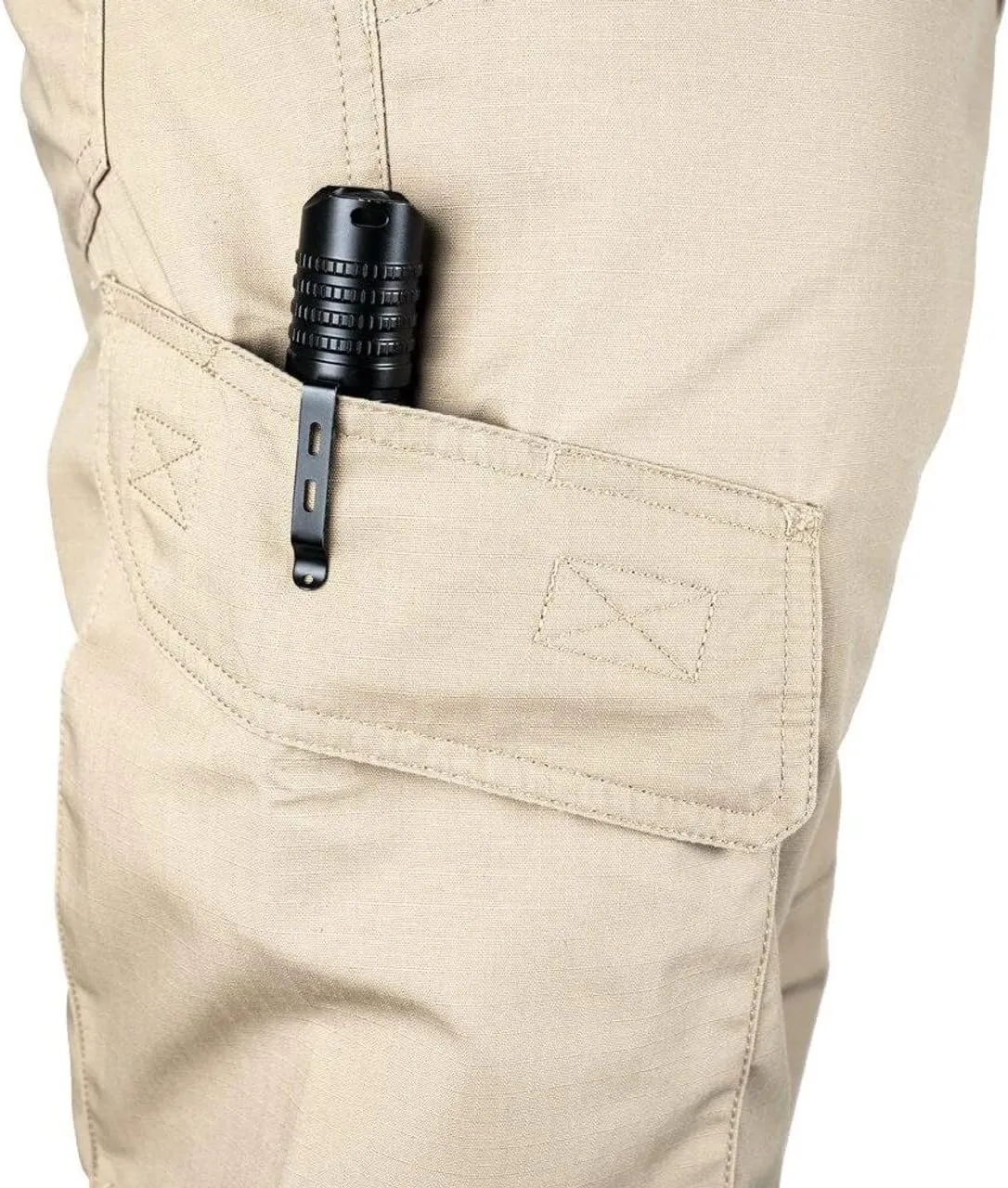 LAPG Men's Urban Ops Tactical Pants, Gusseted Crotch Cargo Pants, Ripstop Work Pants, Water & Stain Resistant Pants for Men