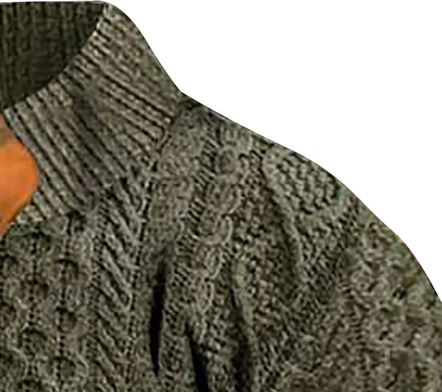 LCMTWX Long Sleeve Sweatshirts Collar Button Sweatshirt 1/4 Top Button Long Sleeve Jacket Outdoor Fashion Sweater Henry